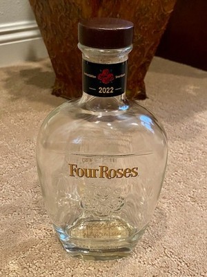 Four Roses 2022 Limited Edition Small Batch Barrel Strength Empty Bourbon Bottle