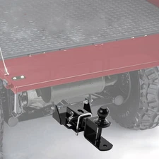 WEISEN UTV Rear 2" Receiver Hitch w/3-in-1 Ball Mount For Kawasaki Mule SX/610