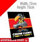 CROW CAMS Logo  VINTAGE MOTORSPORT HOT ROD RAT ROD  Sticker