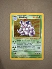 Nidoking Base Set Holo Rare 11/102 Wizards of the Coast 90 HP Pokémon Card