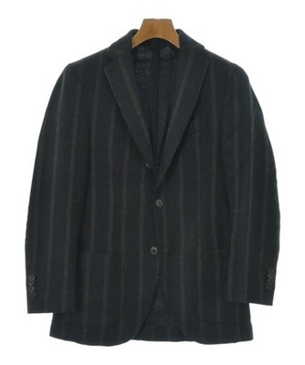 Altea Casual Jackets NavyxGreen(Stripe Pattern) 42(Approx. XS) 2200535181016