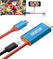 Switch 2 Dock, Switch 2 TV Adapter - 4K 60Hz Play While 100W PD Charging USB C t