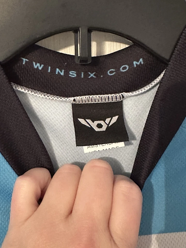 Twin Six Men's Cycling Jersey Speedy Bike Club Amsterdam SS Size Large Full Zip - Image 3 of 4