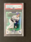 2024 Shohei Ohtani Topps 50/50 Chrome Aqua Refractor #84 PSA 8 Near Mint 34/75