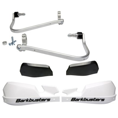 Barkbusters VPS Two Point Mounted Handguard Kit White