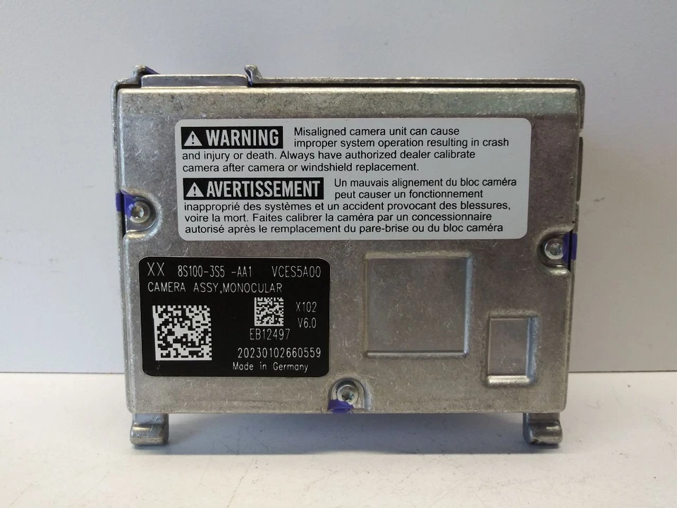 Acura Integra 2023 OEM parabrisas advertencia de colisión cámara ID 8S1003S5AA1  Foto 3 de 4