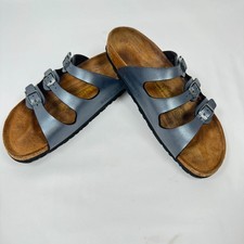 Birkenstock Florida Women s 40 UK 9 US Sandals MIDNIGHT BLUE Cork Slides Comfort