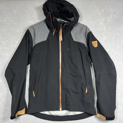 Horse Pilot Element Technical Equestrian Jacket Men s Small Black/ Gray Hooded