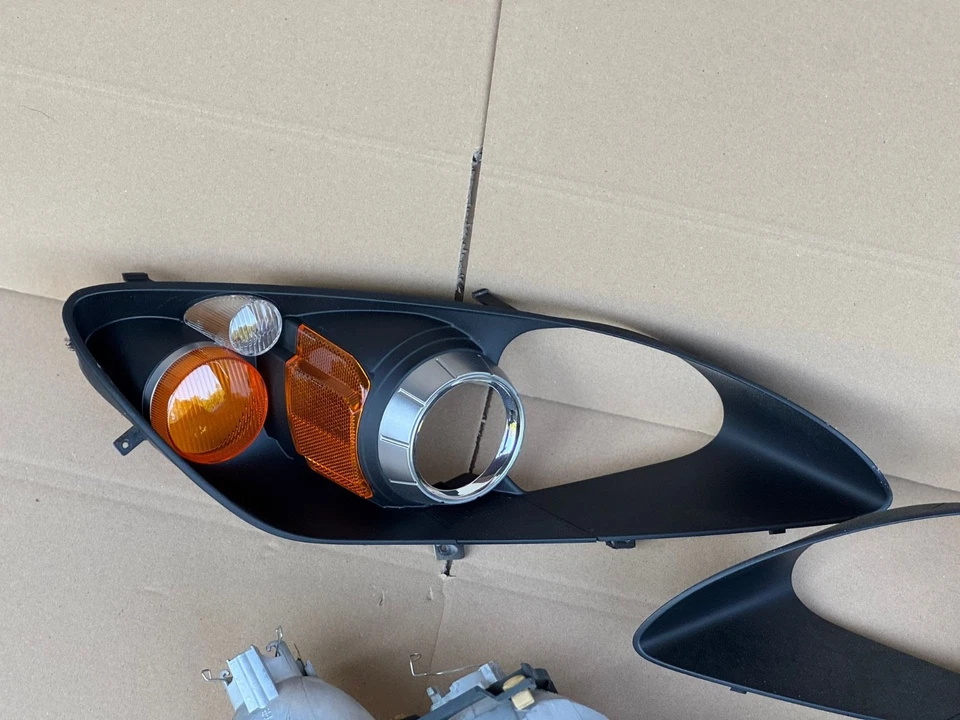 2004 2005 2006 2007 2008 Honda S2000 Headlight AP2 Projector D2S Shrouds Chrome - Image 2 of 4