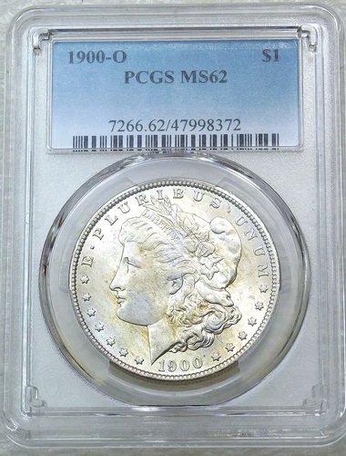 1900 O Morgan Silver Dollar PCGS MS62 Frosty Recently Graded New Holder #N87B