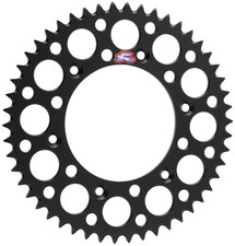 Renthal Ultralight Rear Sprocket - Black - 51T Motorcycle 112U-520-51GEBK