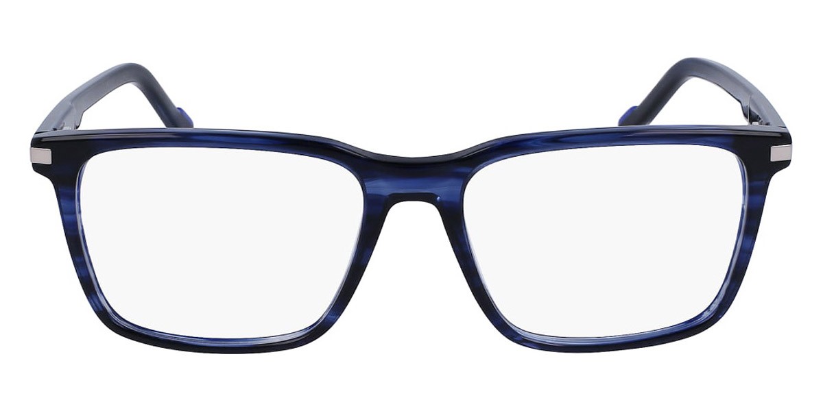 Мужские очки Zeiss ZS23533 в синюю полоску прямоугольной формы 55 мм новые 100 подлинные 27690₽