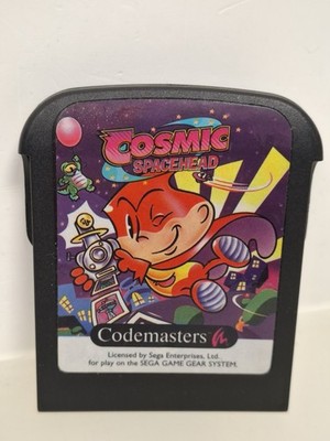 COSMIC SPACEHEAD SEGA GAME GEAR SPIEL SAUBER UK PAL CODEMASTERS