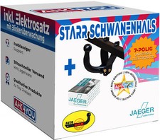 AUTOHAK AHK für VW Golf II 2 schmal 83-91 starr + 7-pol ES ABE