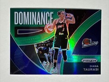 2022 Panini Prizm WNBA Dominance Green Prizm #10 Diana Taurasi Phoenix Mercury