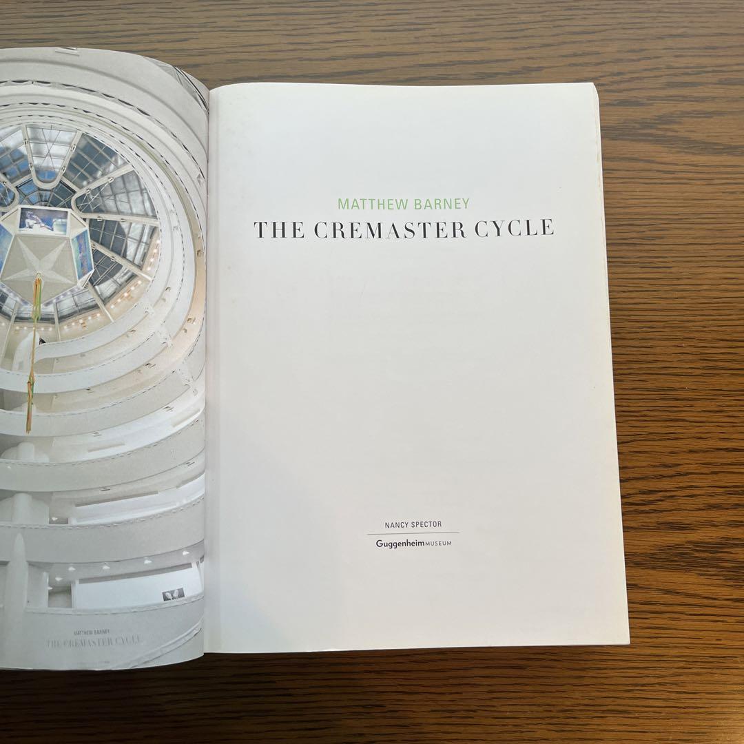 THE CREMASTER CYCLE Matthew Barney Guggenheim Museum | eBay