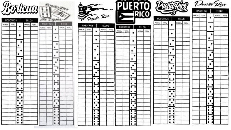 lot-12-puerto-rico-dominoes-sheets-score-free-shipping-boricua-rican-ebay for Free Printable Domino Score Sheets Lot 12 Puerto Rico Dominoes Sheets Score * Free Shipping Boricua Rican | eBay for Free Printable Domino Score Sheets