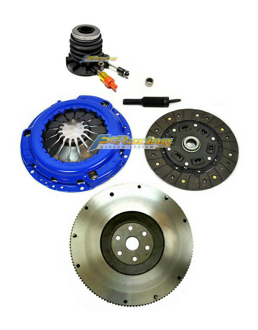 FX Stage 1 Clutch Kit with Slave Cylinder & HD Flywheel for 95-08 Ford Ranger 3.0 Mazda B3000