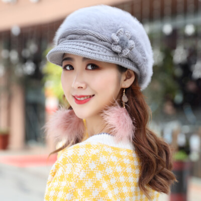 帽子 FUMIKA UCHIDA RABBIT FUR PLAIN BERET FUMIKA UCHIDA RABBIT FUR PLAIN BERET