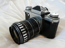 Edixa-MAT Mod. D-L + Isconar 135mm F3.5 Spiegelreflex-Kamera