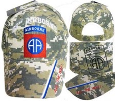 U.S. Army 82nd Airborne All The Way ACU Digital Camo Shadow Cap Hat LICENSED