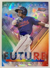2021 Bowmans Best Misael Urbina Future Vibrance Atomic #BFV-26 Minnesota Twins