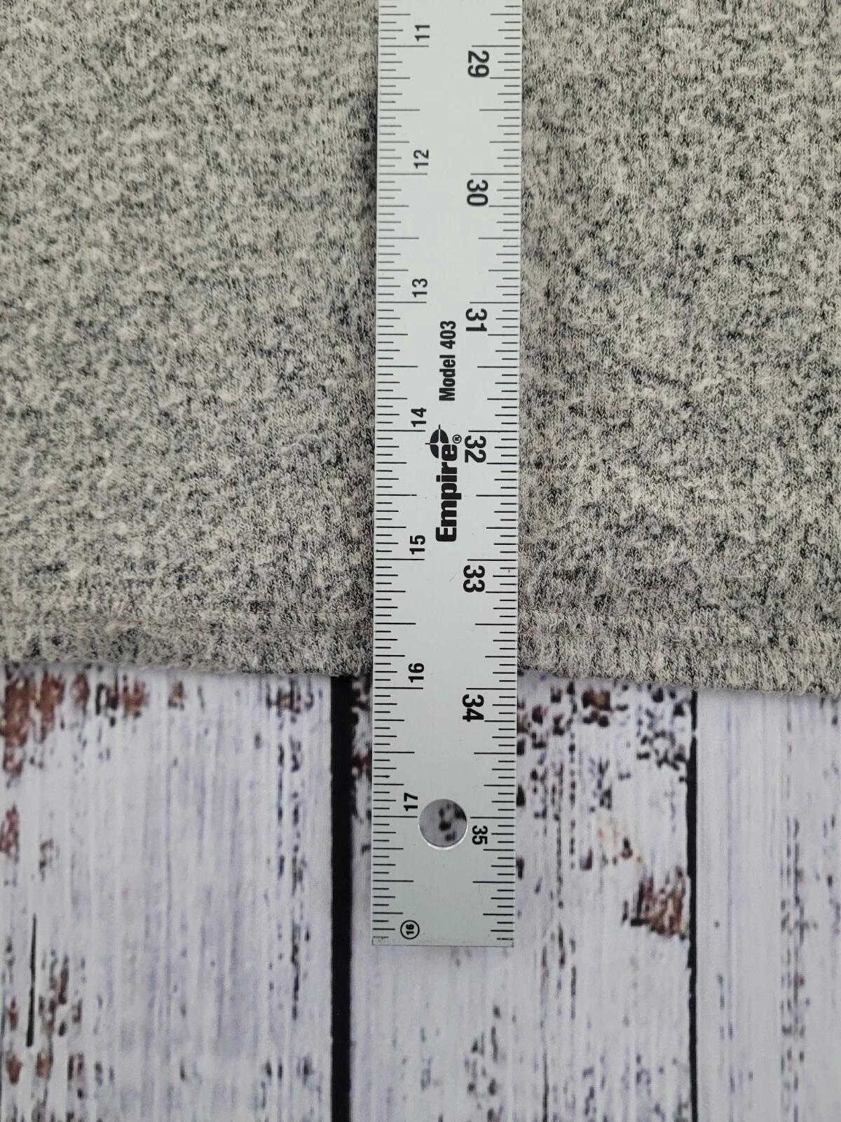 VETEMENTS Potter's Pot Marled Vestito Maglione Girocollo Manica Lunga Donna L