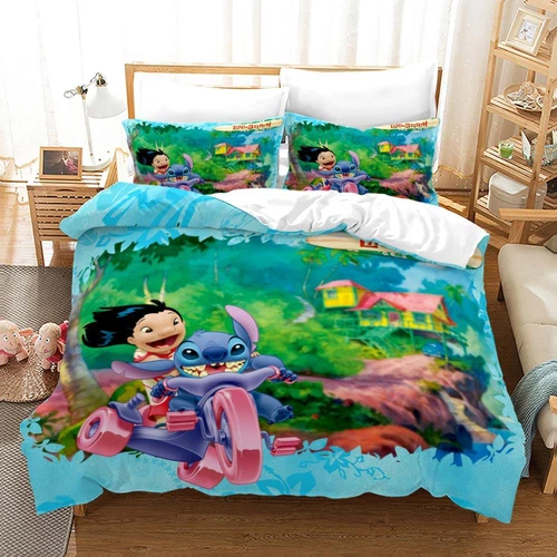 Juego de sábanas punto lilo 80x80 funda de almohada 135x200 200x200 220x240 funda nórdica DE - Imagen 15 de 33