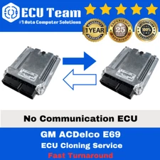 GM Engine Computer no communication ECU ECM Cloning Service ACDelco E69 PlugPlay