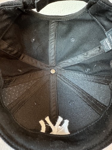 Cappello da baseball 47 MLB nero Yankees regolabile NEW YORK CLASSICO MODERNO GRIGIO NERO - Foto 9 di 15