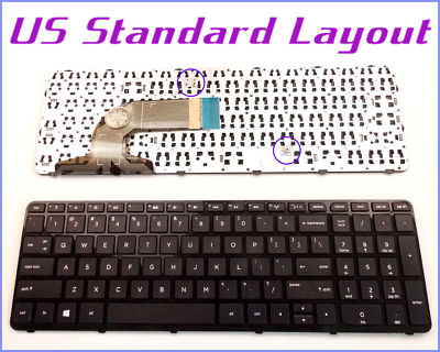 Laptop US Layout Keyboard For HP Pavilion 15-f014wm 15-f018ca With ...