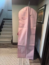 Pink Gussetted Breathable Garment Bag 72 X 23 X 10