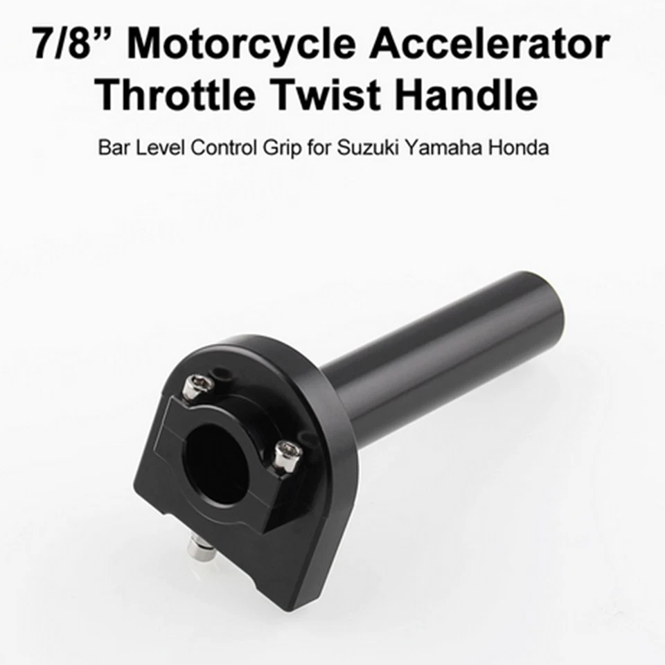 1 PIEZA Empuñaduras de manillar de acelerador de torsión de 7/8"" para motocicleta Foto 3 de 4