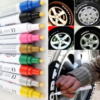 Schnelltrocknende Permanent Marker Stift DIY Ölfarbe Lernen Stift Schreibwa G8I0