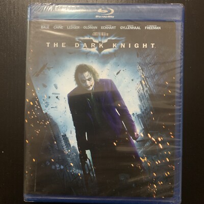 The Dark Knight (Blu-ray Disc, 2010) Keith Ledger Brand New Movie