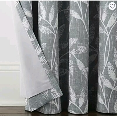 Linden Street Grommet Panel Curtain Bayshore 50in x 108in Green