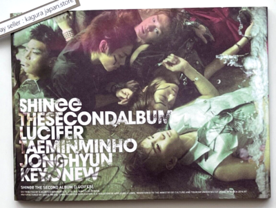 SHINee LUCIFER CD Booklet Korean ver. Type A 2nd Album 2010 / NO
