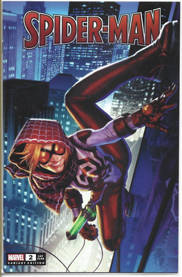 SPIDER-MAN #2 JAY ANACLETO VARIANT MARVEL COMICS 2022 NEW UNREAD BAG BOARD