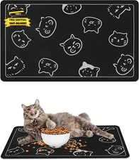 Pet Feeding Mat, Absorbent Dog Mat, Quick Dry Pet Food Mat Cat Feeding Mat Pet, 