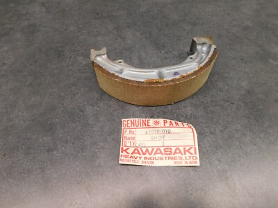 Kawasaki NOS Brake Shoe (2) F7 F12MX KD KE KS KT KX KZ KDX 71-85