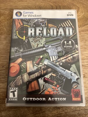 Reload Video Game Pc Cd-ROM T-Teen Mastiff  (Factory Sealed)