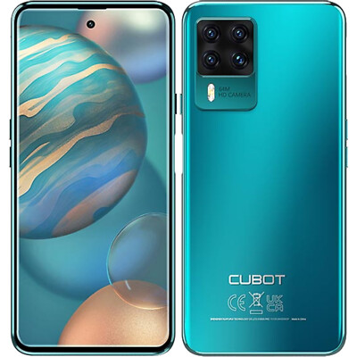 CUBOT X50 グリーン 本体 Cubot X50 4G/LTE Green 256GB + 8GB Dual-Sim Factory Unlocked