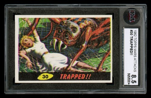 1962 Topps Mars Attacks #30 Trapped!! — KSA 8.5