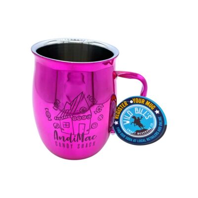 Wild Bill's Double Barrel Mugs  Double Sided etched
