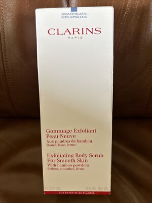 Clarins Unisex Gommage Exfoliant Body Scrub for Smooth Skin - 6.9oz/200ml NEW
