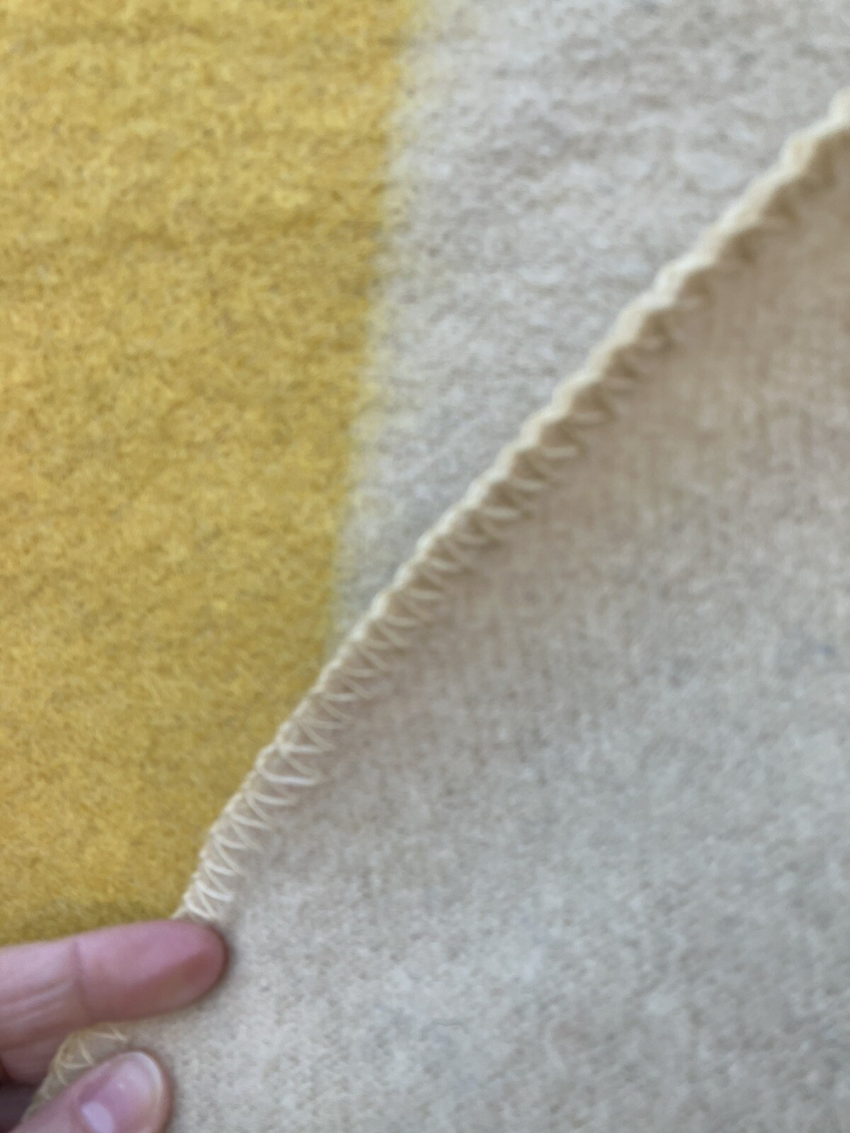 Polar Star 100 Wool Blanket Hudson's Bay Stripe Type Vintage JCPenney