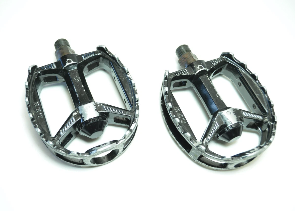 VINTAGE KKT RMX MOUNTAIN BMX ATB BICYCLE PLATFORM PEDALS 9 16