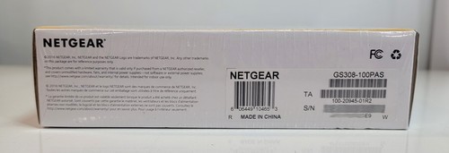 NETGEAR GS308V2 8-Port Gigabit Ethernet Switch - Picture 5 of 5
