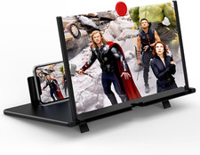 16" Screen Magnifier for Cell Phone, Mobile Phone 3D HD Magnifying Projector Scr