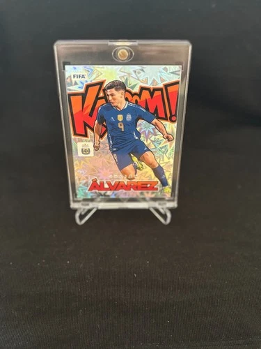 Julian Alvarez 2024-25 Donruss FIFA Kaboom! SSP Case Hit Argentina